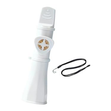 Imagem de Colaxi Kazoo infantil, instrumento musical portátil e compacto com cordão, brinquedo musical para meninos e meninas em festas de aniversário, Branco