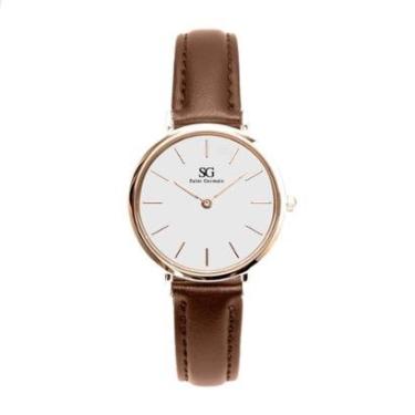 Imagem de Relógio Feminino Minimalista Saint Germain Bronx Rosé 32mm-Feminino