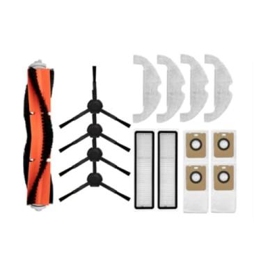 Imagem de Kit de substituição STYTJ05ZHM-A57X, compatível com o aspirador robô Xiaomi Mi Mi Robot Vacuum-Mop 2 Ultra - acessórios para escova lateral principal, filtro, pano e sacos de pó.