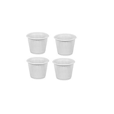 Imagem de Kit 200 Copinhos Descartável Branco Sobremesa 50ml