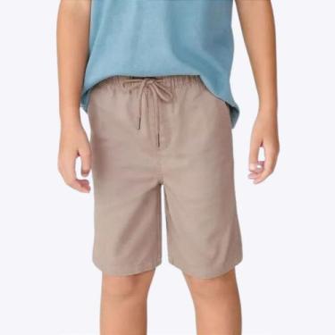 Imagem de Bermuda Sarja Infantil Menino Hering Kids - Confortável e Versátil, Be