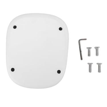 Imagem de Jectse Suporte de Alto-falante de Mesa, Suporte de Montagem de Alto-falante de Metal para LS50 Wireless II Com Camadas Protetoras Antiderrapantes, Inclinação de 15 Graus para (WHITE)
