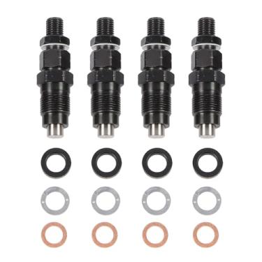 Imagem de Kit de injetor de combustível de 4 peças para motor diesel Nissan SD22 substitui OEM 16600-37502 Atualização completa do sistema de injeção de combustível