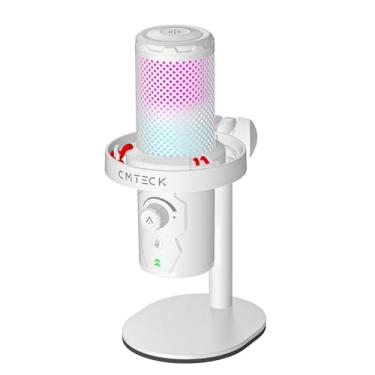 Imagem de CMTECK Microfone USB, microfone condensador de computador para jogos para PC/laptop/PS4/5