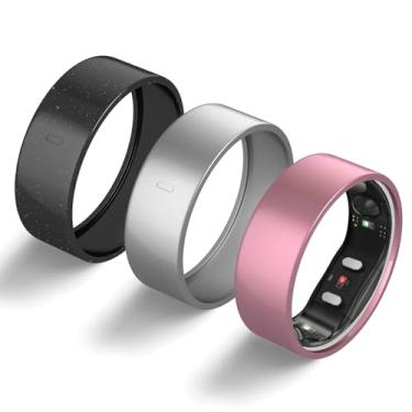 Imagem de Protetor de TPU compatível com RingConn Gen 2, pacote com 3 capas de anel antiarranhões para acessórios RingConn Gen 2 (cores foscas-3, tamanho 11)