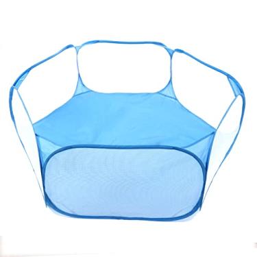 Imagem de Tenda de gaiola para animais de estimação transparente respirável portátil pequeno animal de animais para hamsters porquinhos -da -índice gabinete multifuncional para uso interior