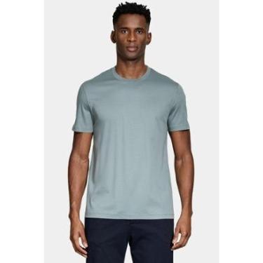 Imagem de Camiseta Aramis Manga Curta Silk Blend Modal Menta-Masculino