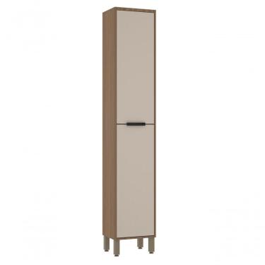 Imagem de Paneleiro Raso Simples 40cm 2 Portas Aspen Luciane Móveis beige
