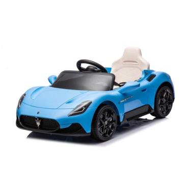 Imagem de Carrinho Elétrico Infantil Maserati Azul 12V - Unitoys