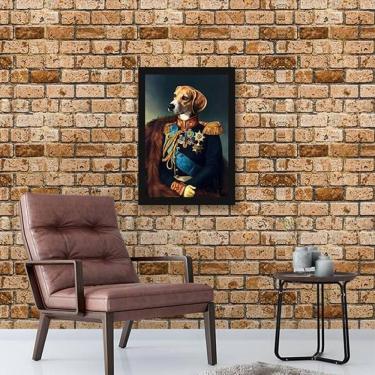 Imagem de Quadro Decorativo Beagle Nobre 45x34cm