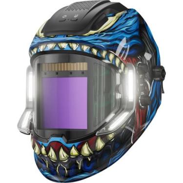 Imagem de Capacete de soldagem ANDELI MONERDB-LED-PRO com 4 luzes LED Auto Dark