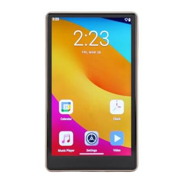 Imagem de Cryfokt Leitor de MP3, Tela Sensível Ao Toque HD de 5 Polegadas, 4G, 64 GB de Armazenamento Com WiFi, Suporte para, para Vídeos Musicais, Rádio FM, Leitura de E-books (Ouro)