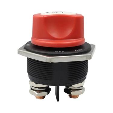 Imagem de Chave Seletora Isoladora De Bateria 50A 100A 200A Para Barco 12-48V - 