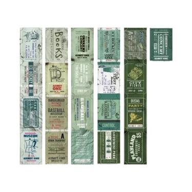 Imagem de Rolo De Fita Adesiva Decorativa Com Estampa De Texto E Desenho, Filme 