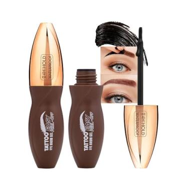 Imagem de Gel de sobrancelha destacável para mulheres, sobrancelhas mais cheias e definidas, chocolate castanho espresso, castanho-acastanhado, acastanhado, 5 dias de longa duração, à prova de suor, presente