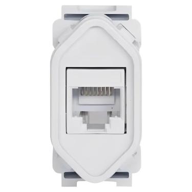 Imagem de Módulo Tomada Rj45 Branco - Rvb-1200-5 - Ravenna