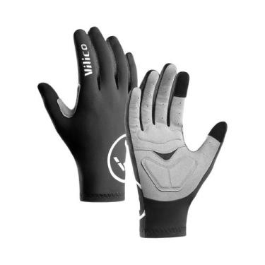 Imagem de Luvas De Ciclismo Com Tela Sensível Ao Toque, Absorção De Impacto, Ant