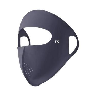 Imagem de Máscara Facial Completa Unissex De Verão, Respirável, Proteção Solar P