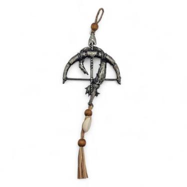 Imagem de Enfeite de Porta Orixá Oxóssi Proteção Cura Espiritual 26 cm - Popzen