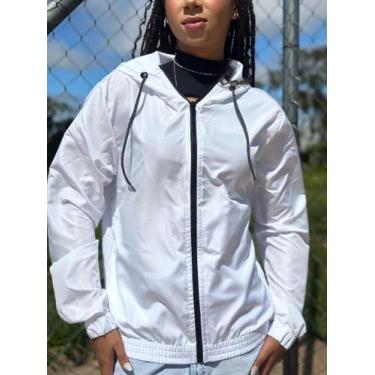 Imagem de Jaqueta Corta Vento Unissex Impermeável Capuz Zíper Dia Dia - Mendes, 