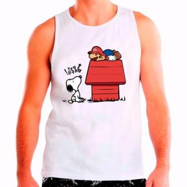 Imagem de Camiseta desenho snoopy camisa masculina lançamento 01 - DESIGN CAMISE