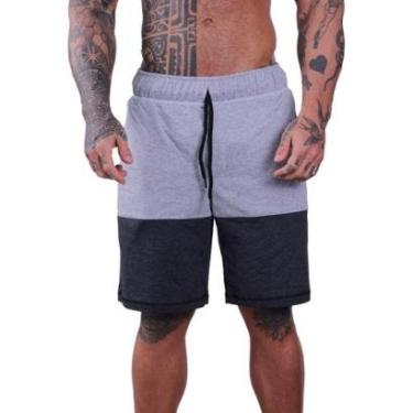 Imagem de Bermuda MXD Conceito Moletinho Classico Cores Basic Social Masculina-Masculino