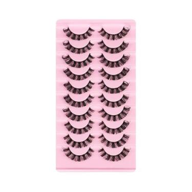 Imagem de Cílios Postiços Femininos 3D Curvados E Volumosos Estilo Russo DIY - 1