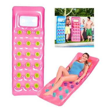 Imagem de Colchao Boia Inflavel Bronzeador 1.75 M - Bote Esteira para Piscina e 