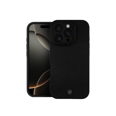 Imagem de Capa Case Capinha Para Iphone 16 Pro - Silicon Premium Preta - Gshield