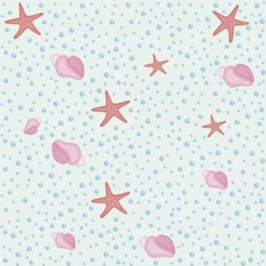 Imagem de Papel De Parede Infantil Fundo Do Mar - Drop de Casa