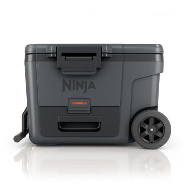 Imagem de Caixa Térmica com Rodas Ninja FrostVault 42 L Cinza Gaveta Dry Zone Isolada