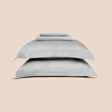 Imagem de Jogo De Cama King Altenburg Haus Cetim De Bambu 300 Fios Lis