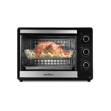 Imagem de Forno Elétrico Britânia 40L Preto Multifunções 1500W BFE45PI