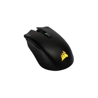 Imagem de Mouse Gamer Corsair Harpoon Wireless, RGB, 6 Botões, 10000DPI, Preto - CH-9311011-NA