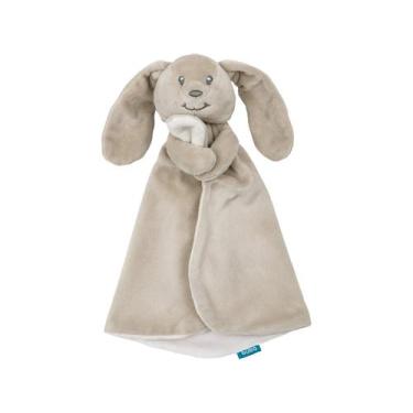 Imagem de Naninha para Bebê Bichinhos Buba - Buba Toys, Marrom, Coelhinho