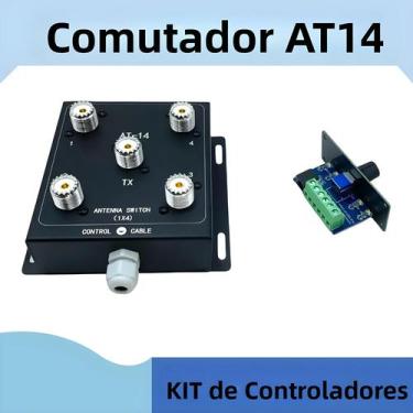 Imagem de Chave Seletora De Antena Coaxial Remota De Alta Potência 4 Canais AT-1