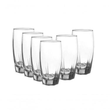 Imagem de Jogo Copos Vidro Cristal 6pcs 370ml - Casa Decor