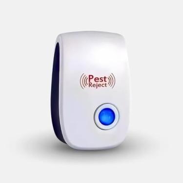 Imagem de Repelente Eletrônico Bivolt Ultrassônico Elimine Pragas Sem Veneno de Forma Segura Elimine Ratos e baratas, insetos, aranha, formiga, moscas sem Risco à Família