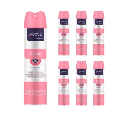 Imagem de Kit com 6 - Desodorante Aerossol Above Candy Feminino 150Ml