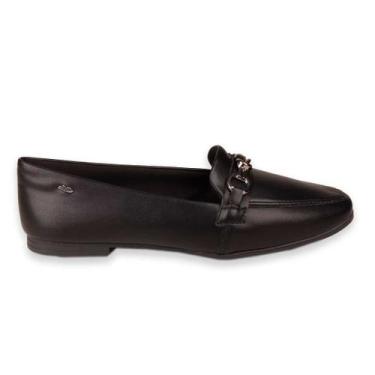 Imagem de Sapatilha Social Feminina Bico Quadrado Dakota Da431, Preto, 37