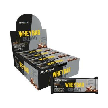 Imagem de Barra de Proteína Probiótica Whey Bar Creamy