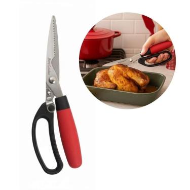 Imagem de Tesoura Aves Peixe Cozinha Trinchante Corte Betty Crocker
