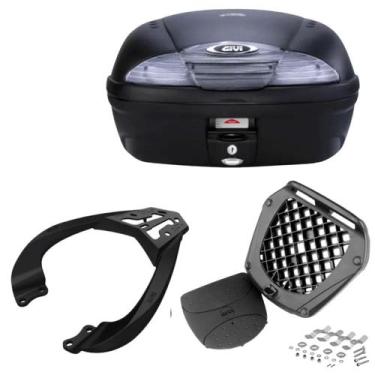 Imagem de Baú 45 Litros Givi + Bagageiro Fazer 150 2014+ Spto086 Scam - Givi_e_S
