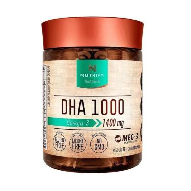 Imagem de DHA 1000 (Ômega 3) Nutrify 60 cápsulas-Unissex