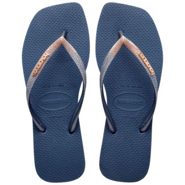 Imagem de Chinelo Havaianas Slim Square Quadrada Com Glitter Feminino-Feminino