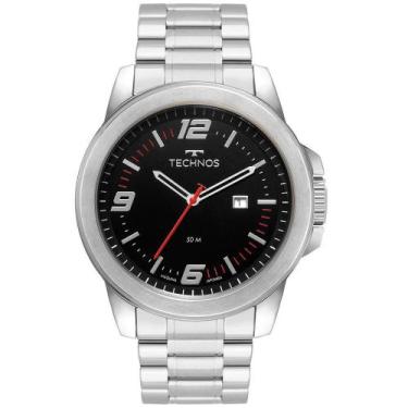 Imagem de Relógio Technos Masculino Racer Prata - 2115ubi-1p