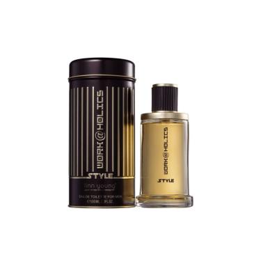 Imagem de Perfume Work Style Masculino Eau de Toilette Amadeirado 100ML Fragrância com Notas de G...