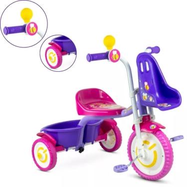 Imagem de Triciclo Motoca Infantil Criança Honey Bee + 18 Meses-Nathor-Unissex