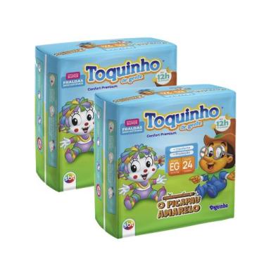 Imagem de Fralda Toquinho De Gente Confort Premium - Atacado 1 Ou 2 Pacotes - P 
