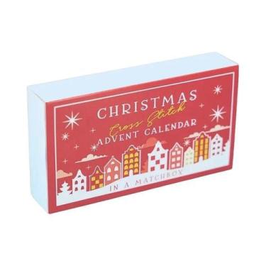 Imagem de Calendário Do Advento De Contagem Regressiva Para O Natal, Kit De Bord